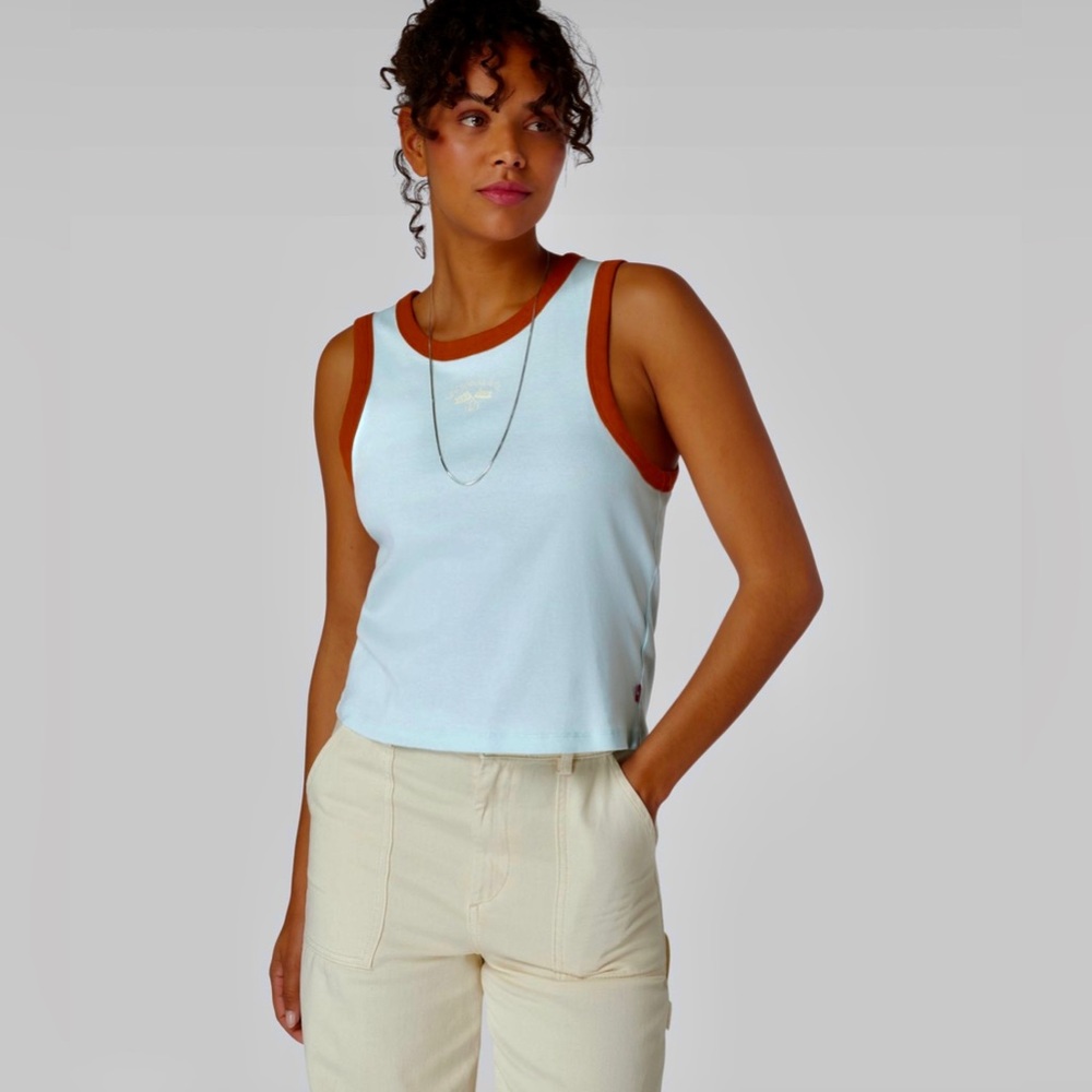 NWT Levi’s Women's Baby Blue Tank Top Size Medium